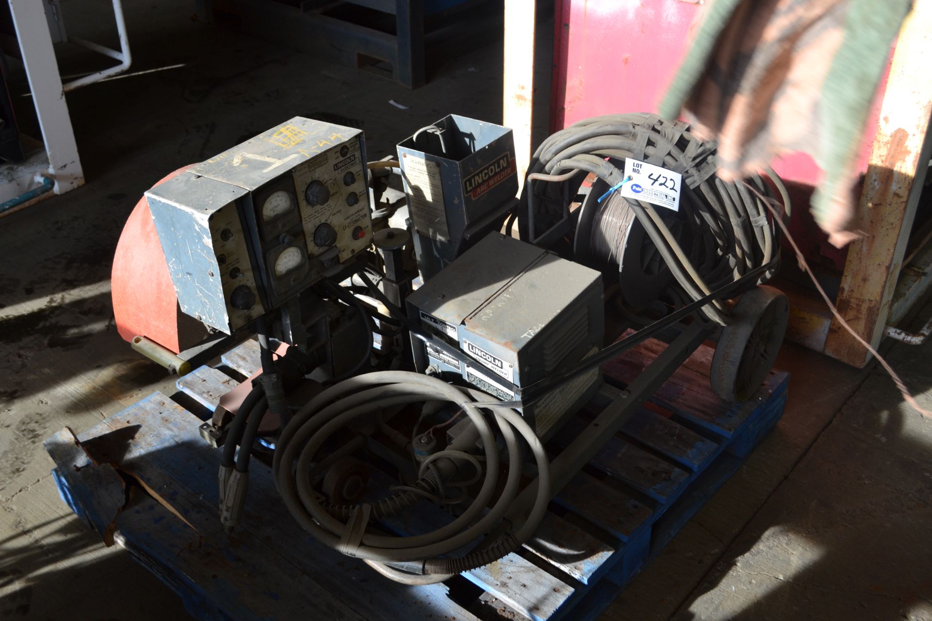 (2) Lincoln LN7 wire feed welders