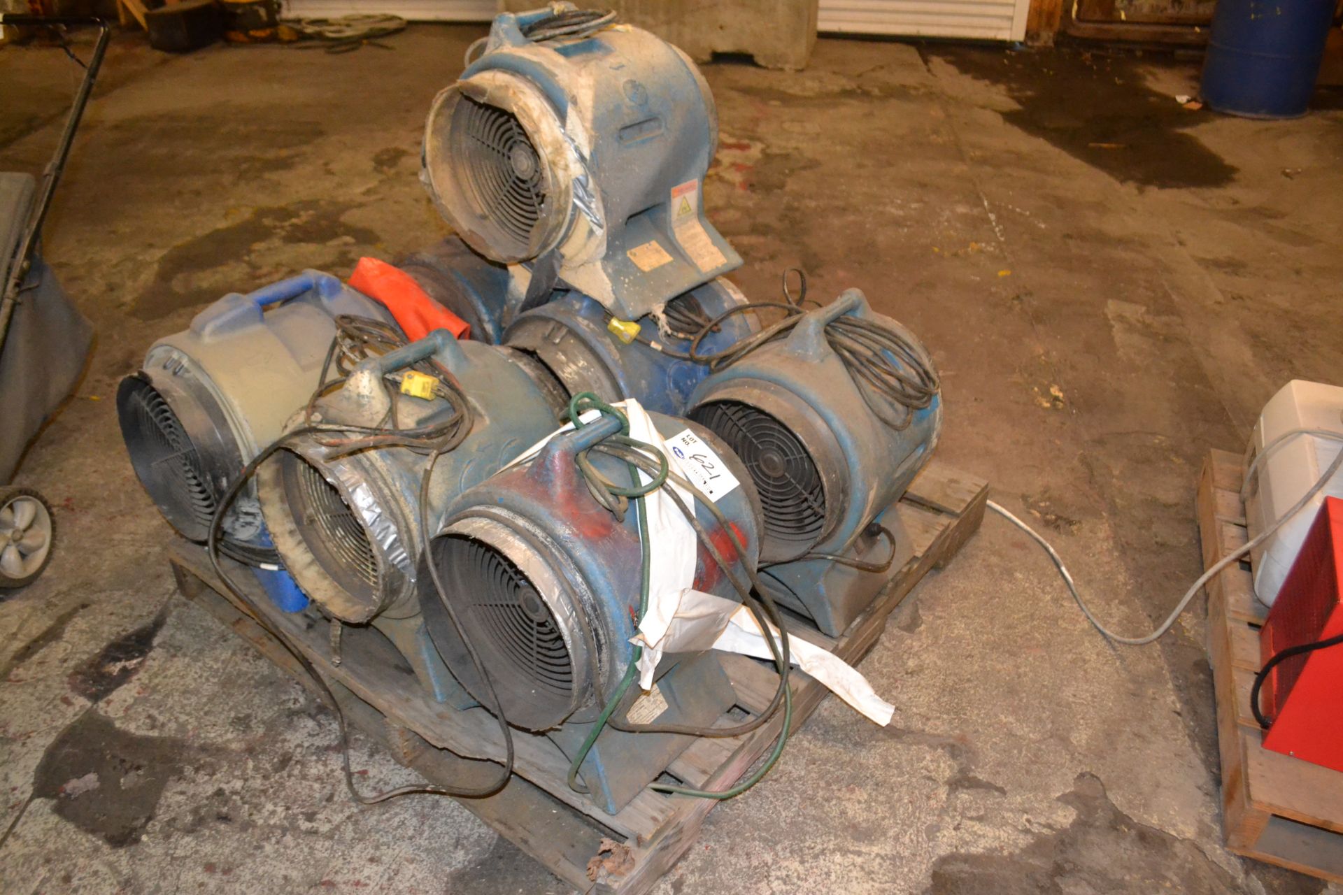 pallet of air movers