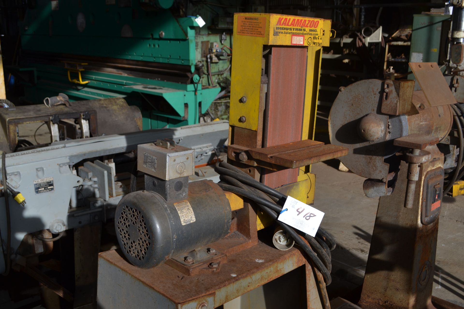 Kalamazoo 6" vertical belt sander - Bild 2 aus 2