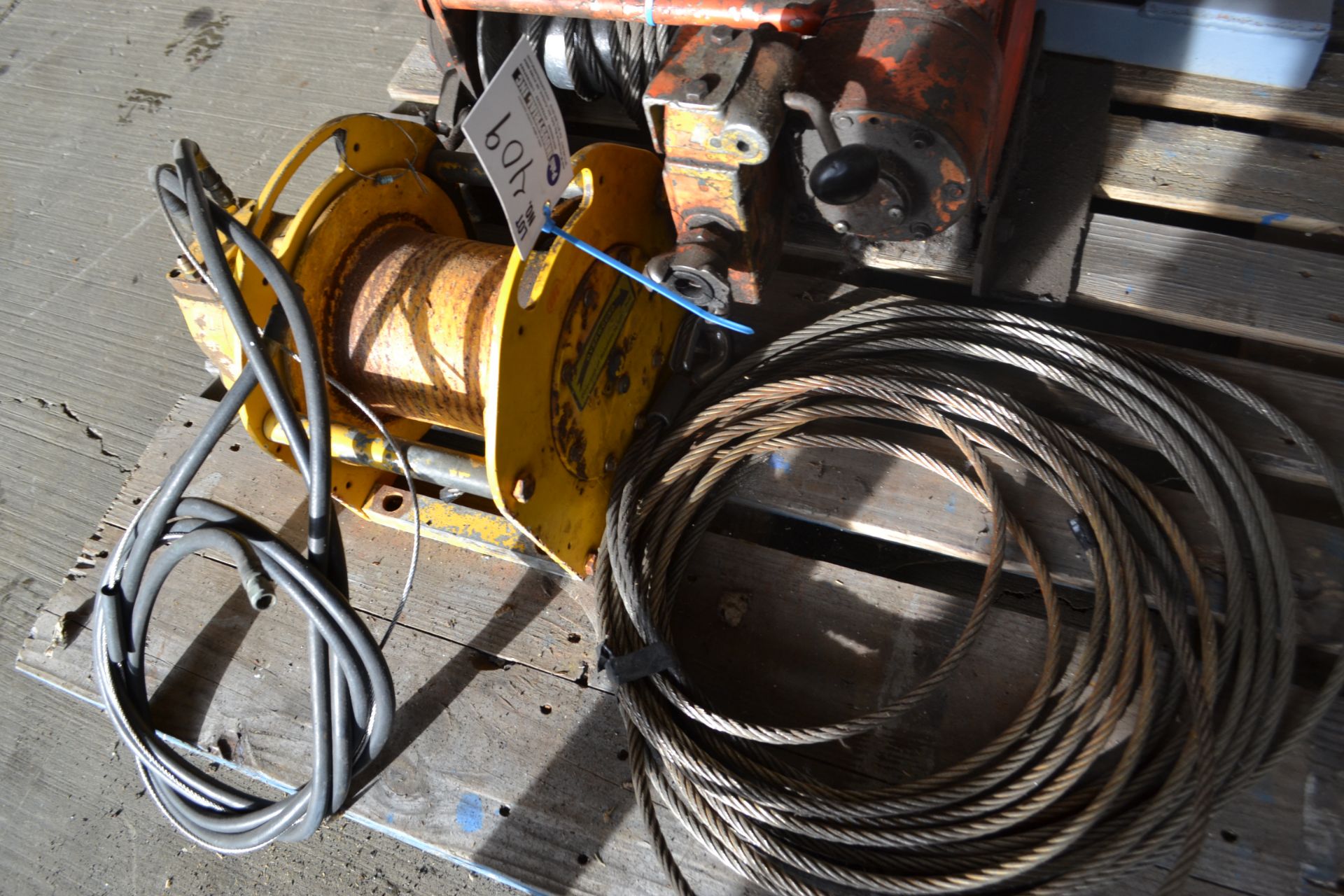 Ingersoll Rand hydraulic winch