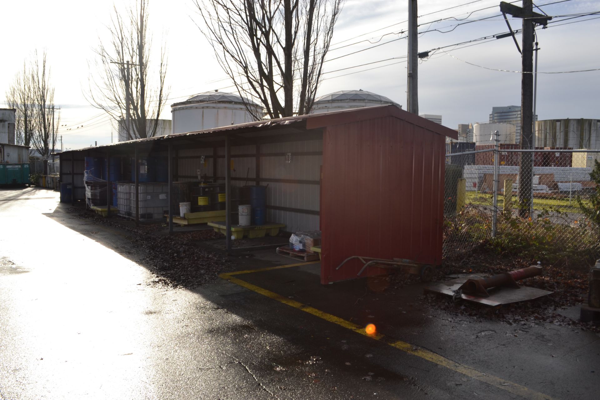 75' x 8' steel storage shed - Bild 2 aus 2