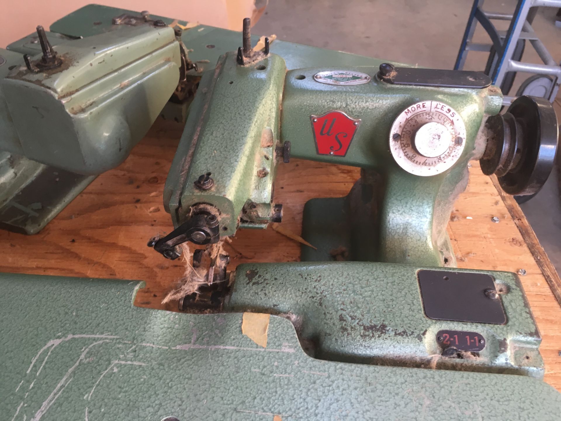 (3) U.S. Blind Stitch Machine Model 718-9 Blind Stitching Machines (not known if operational) - Image 4 of 5