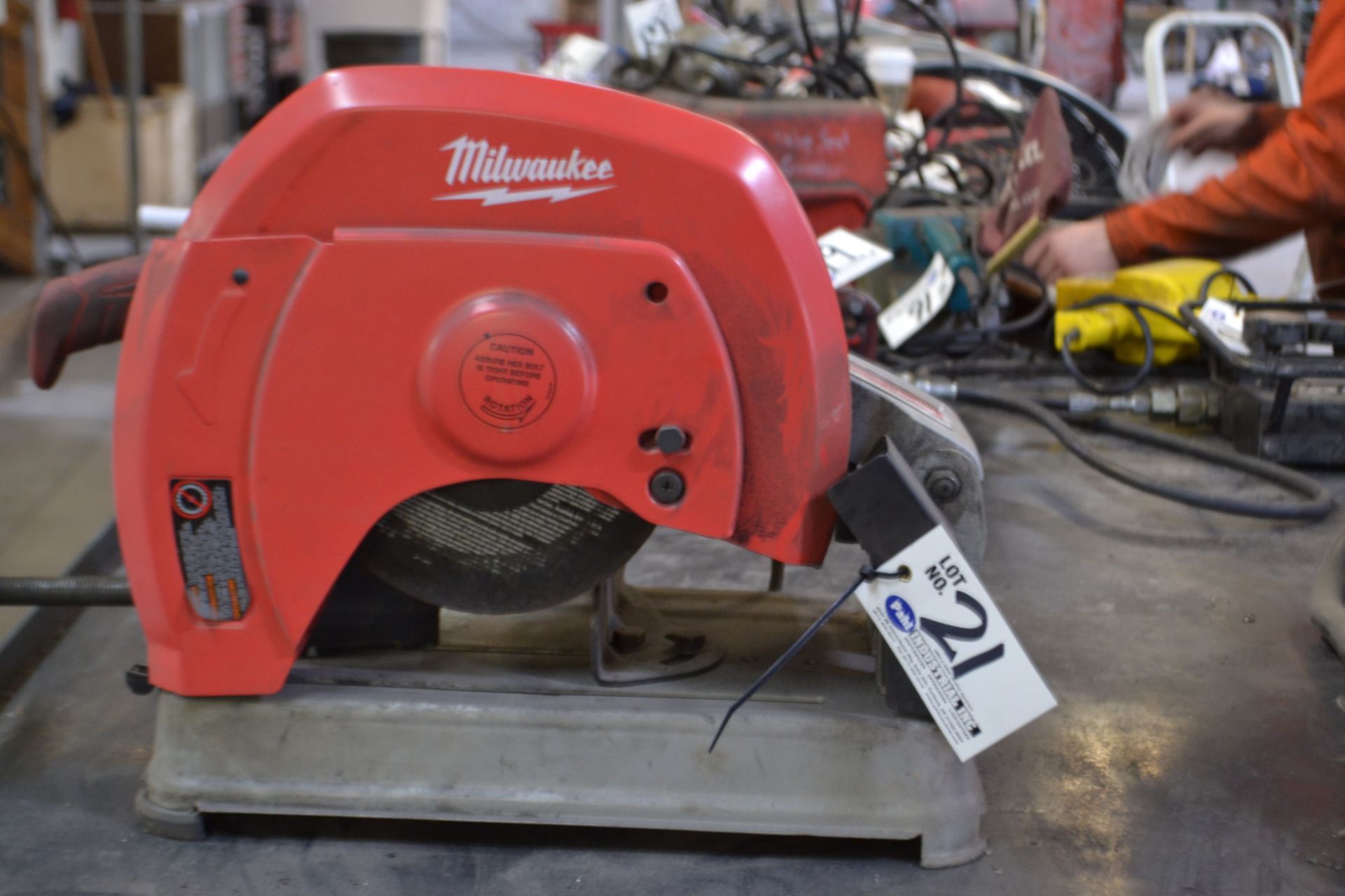 Milwaukie 14" Abrasive Cutoff Saw