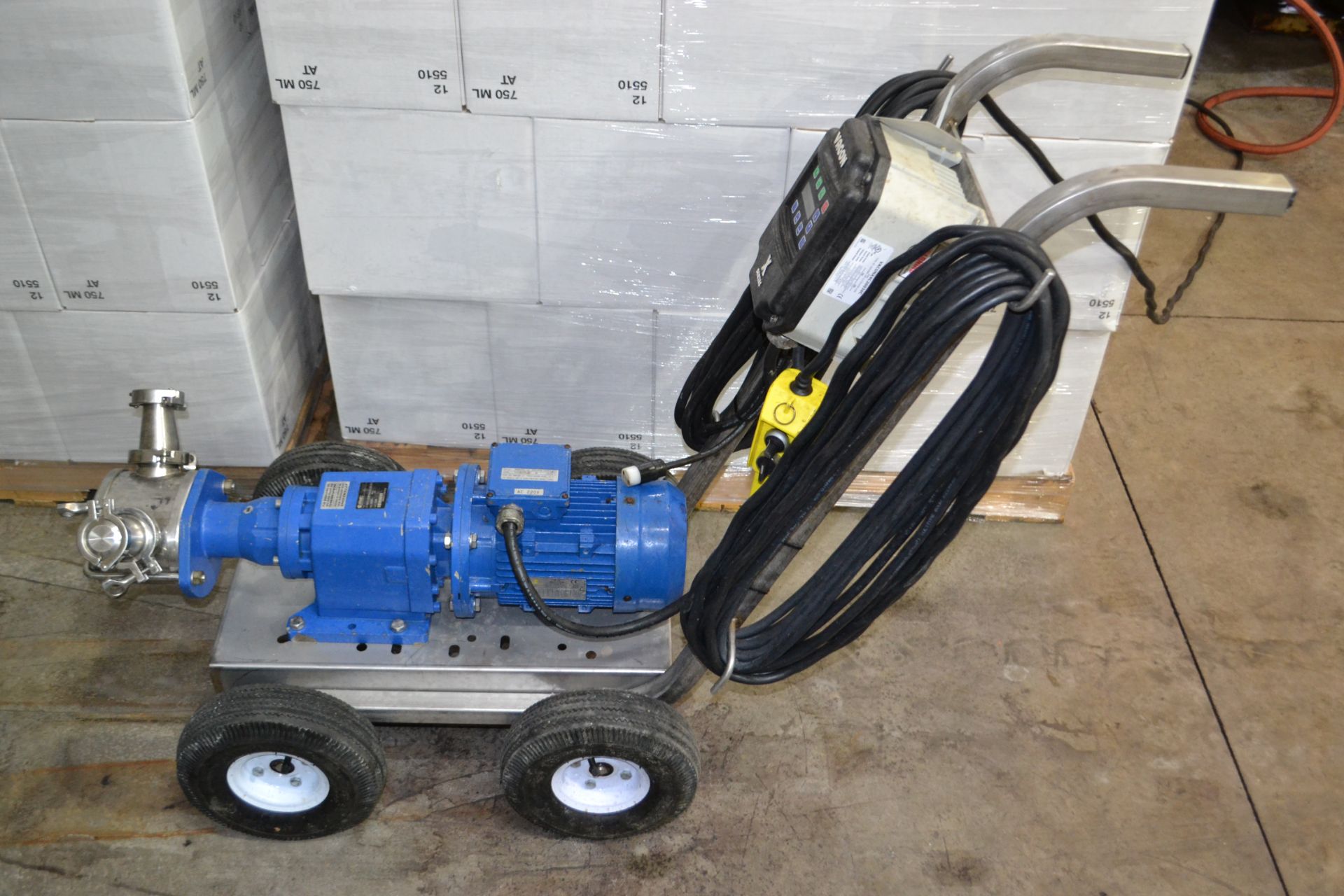 2013 Varmec Model RCV 302A B 1=3,78 EIC 90 Albero Usc. Inox Wine Pump