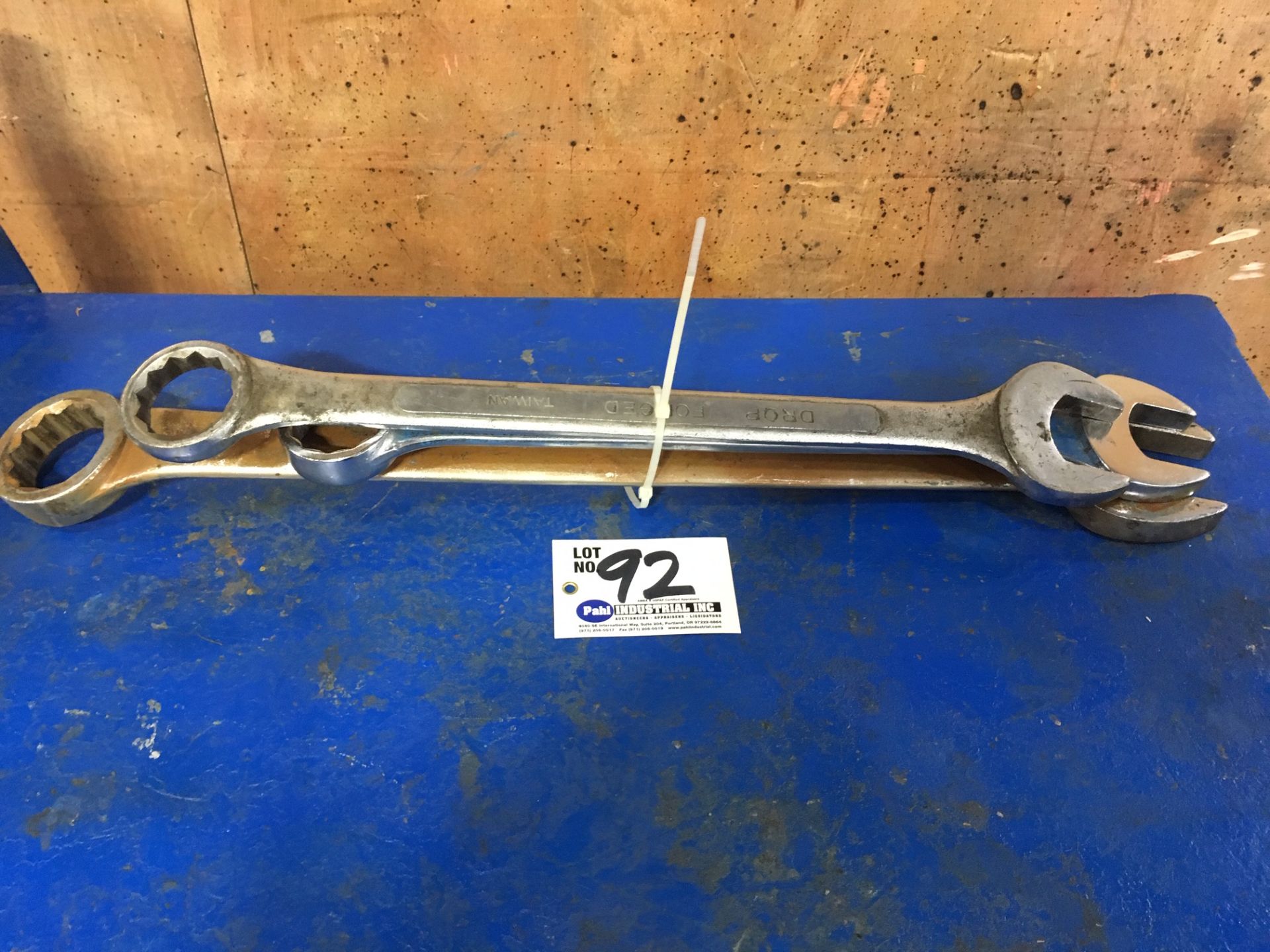 (3) Open-Box end wrenches 2" - 2 1/16"