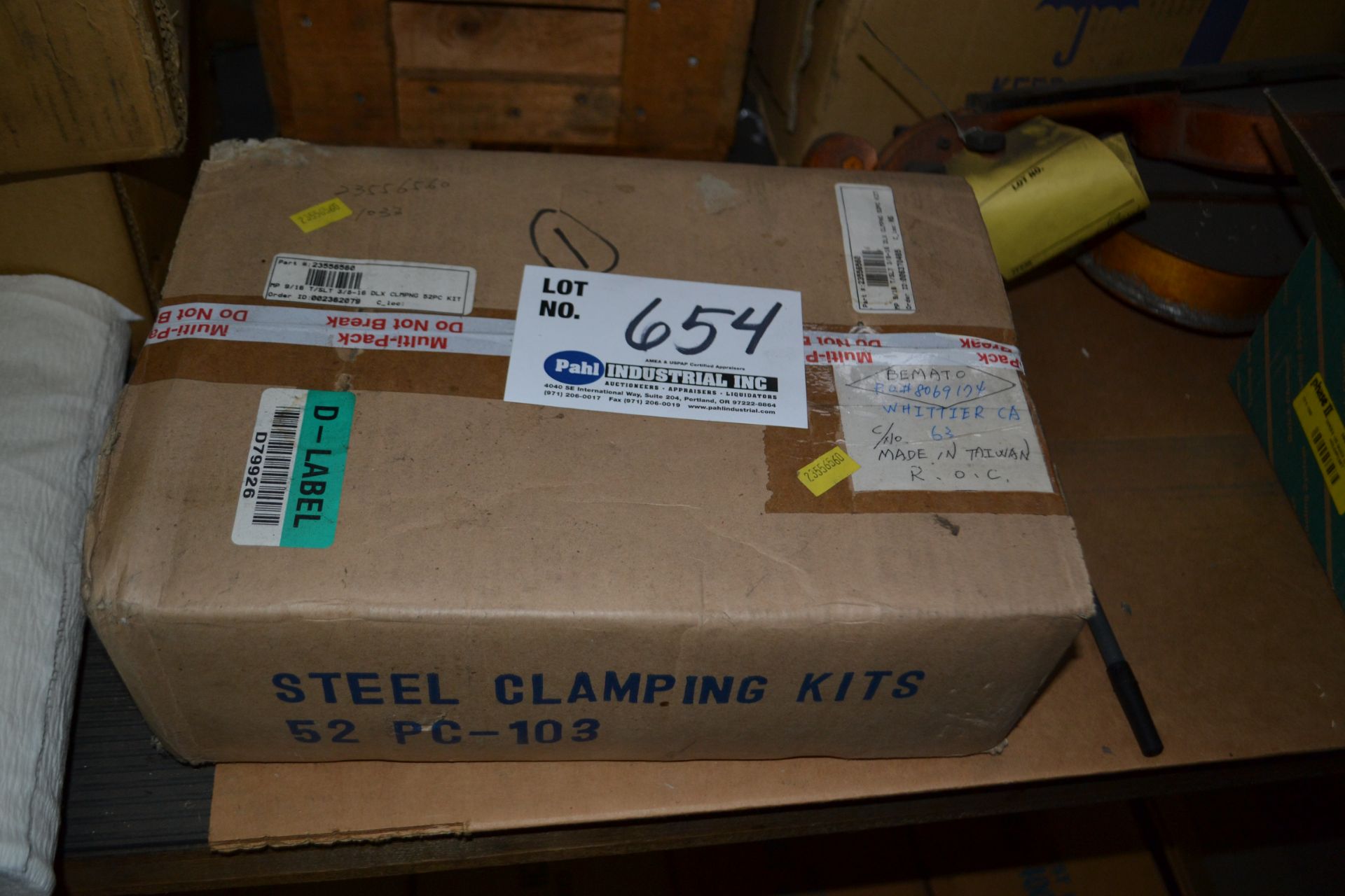 52 pc Steel Clamping Kit New in box