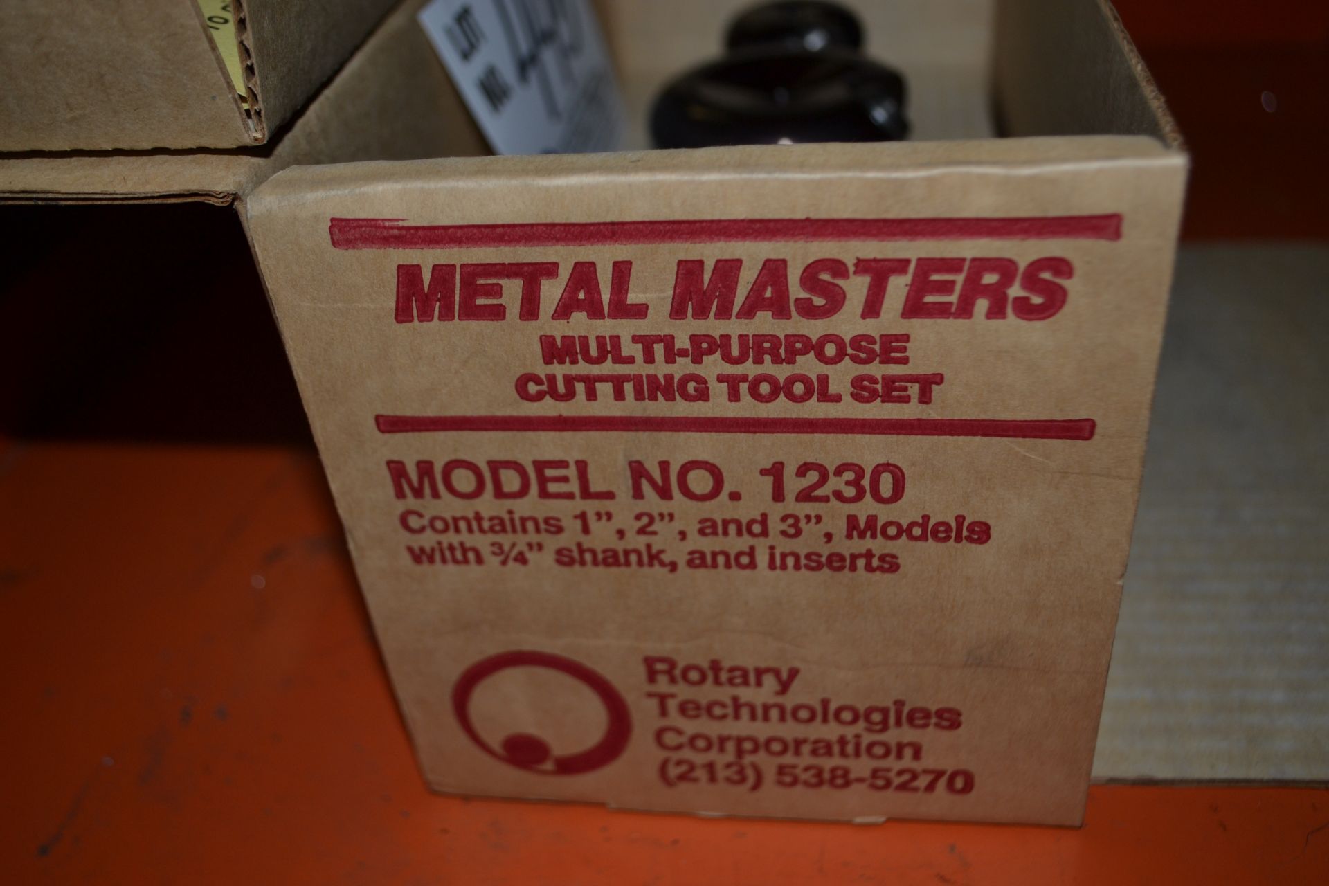 Rotary Technologies Corp. Metal Masters Model 1230 Cutting tool Set - Image 2 of 2
