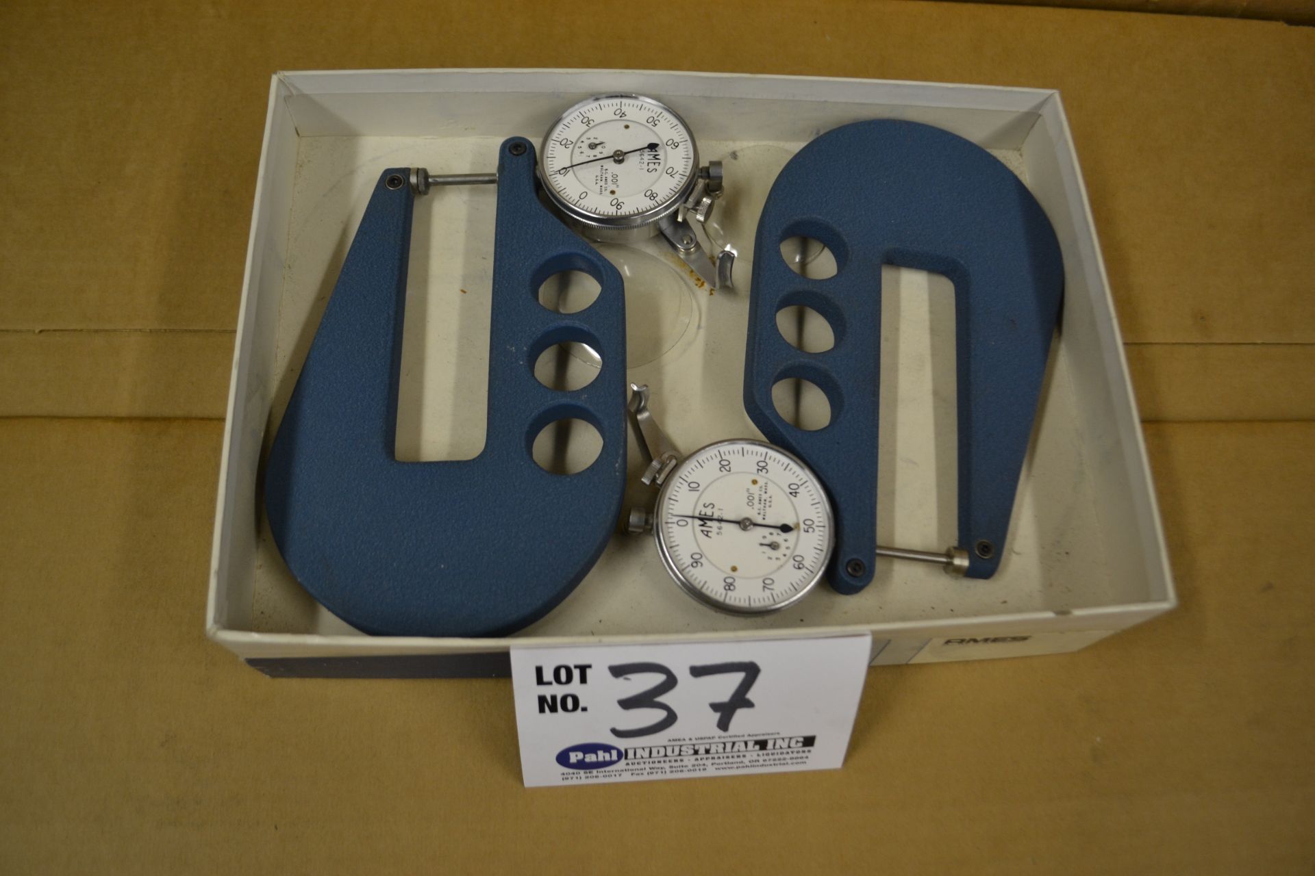 Set of (2) Ames Thickness Gauges