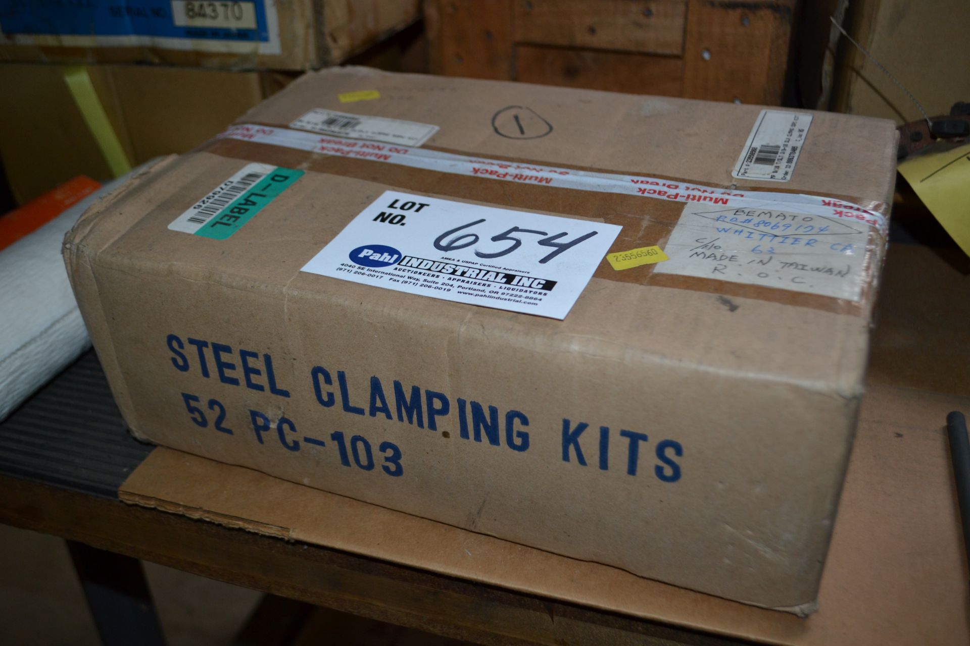52 pc Steel Clamping Kit New in box - Image 2 of 2