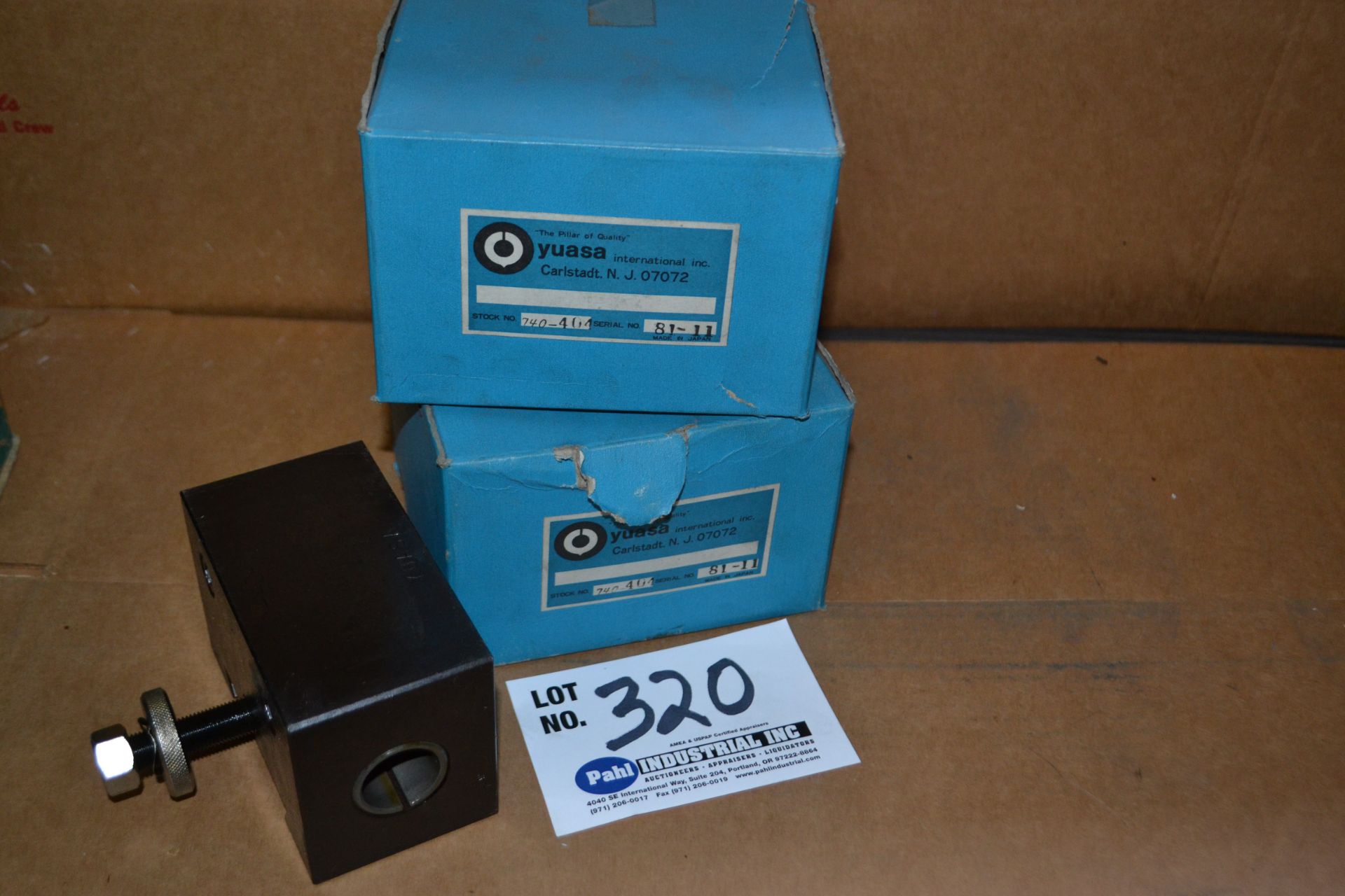 (2) Yuasa 740-404 Tool Post/Holders New in Box