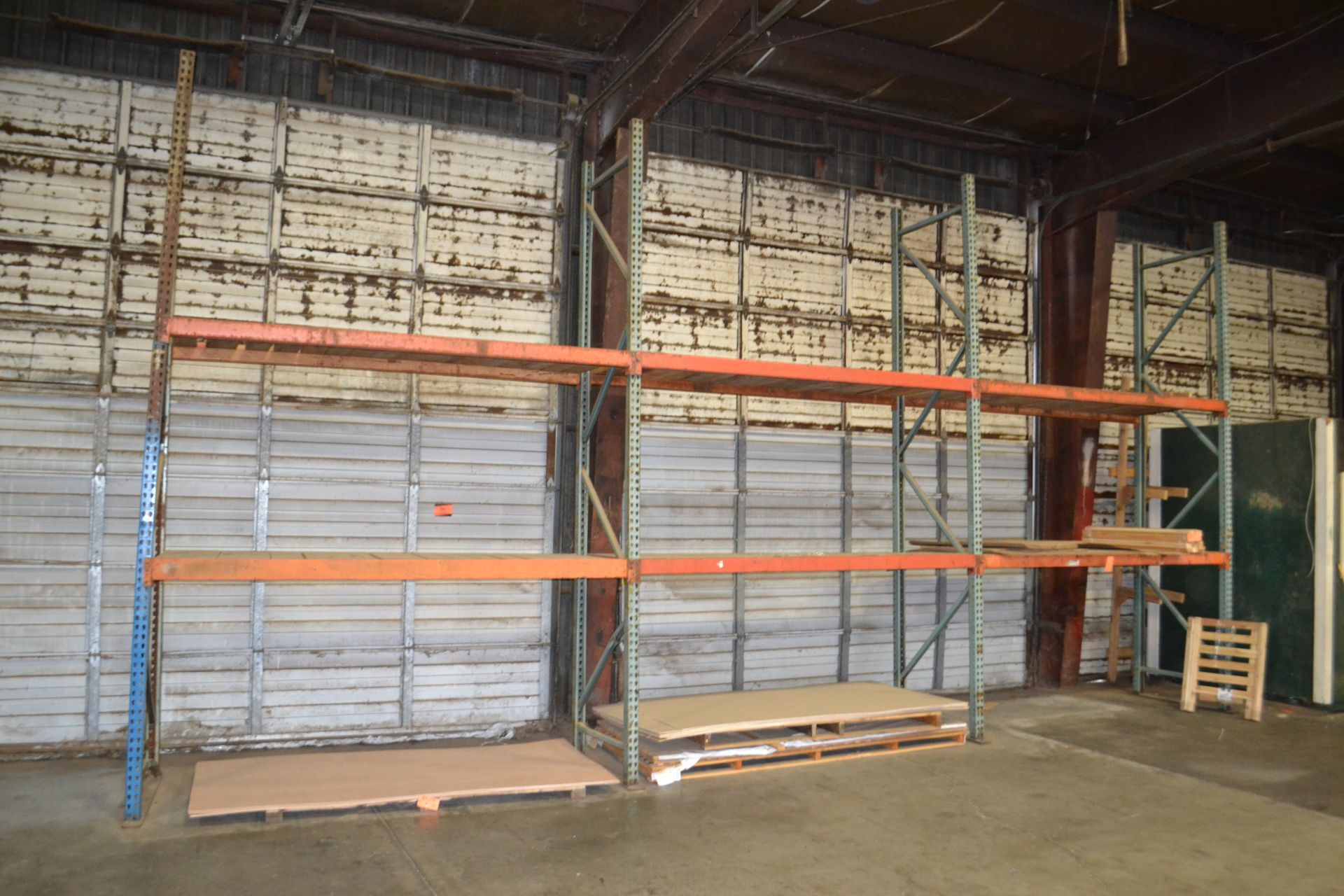 (3) Sections 8' Pallet Racking