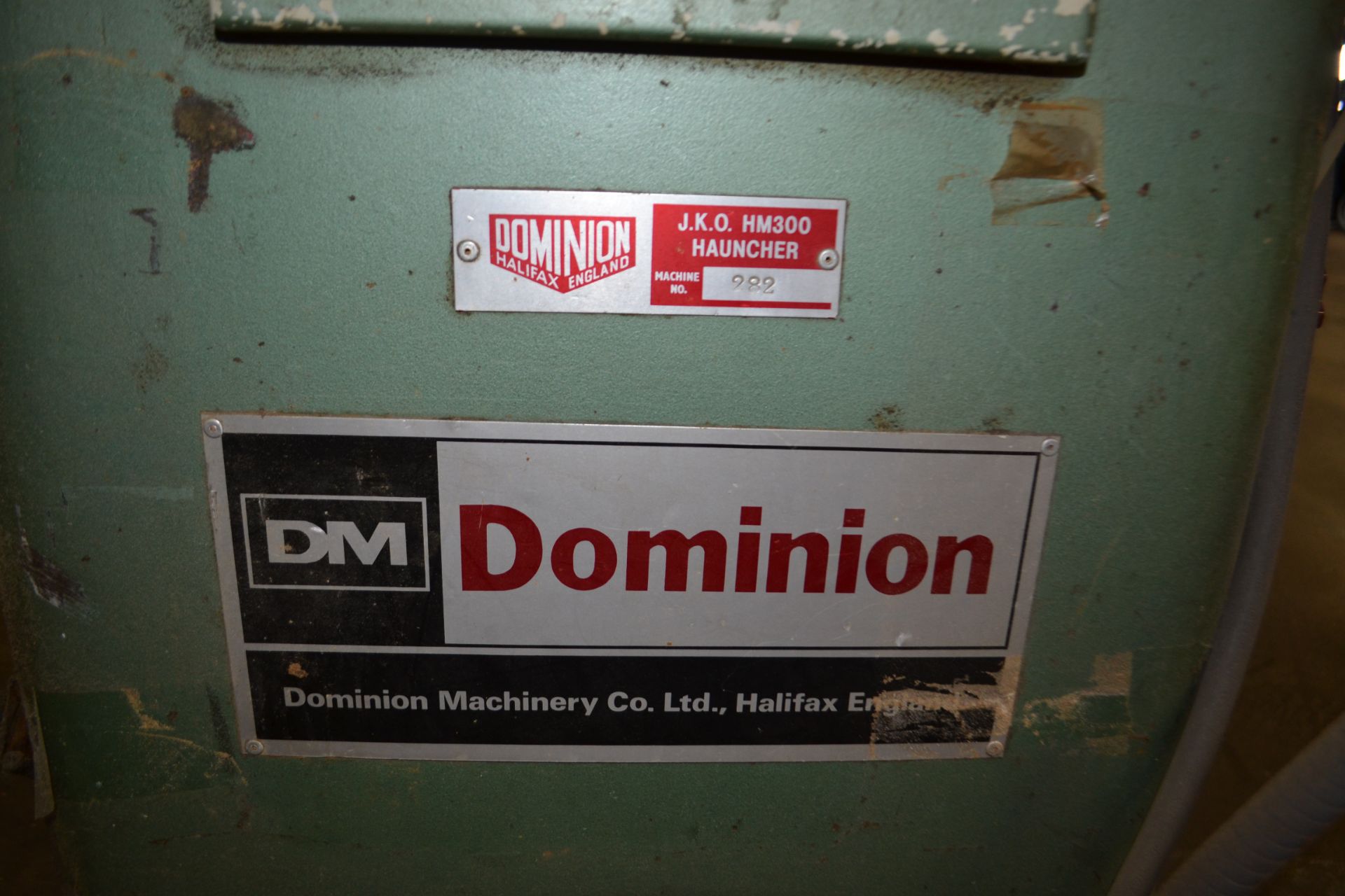 Dominion J.K.O. HM300 Hauncher s/n: 282 - Image 3 of 3