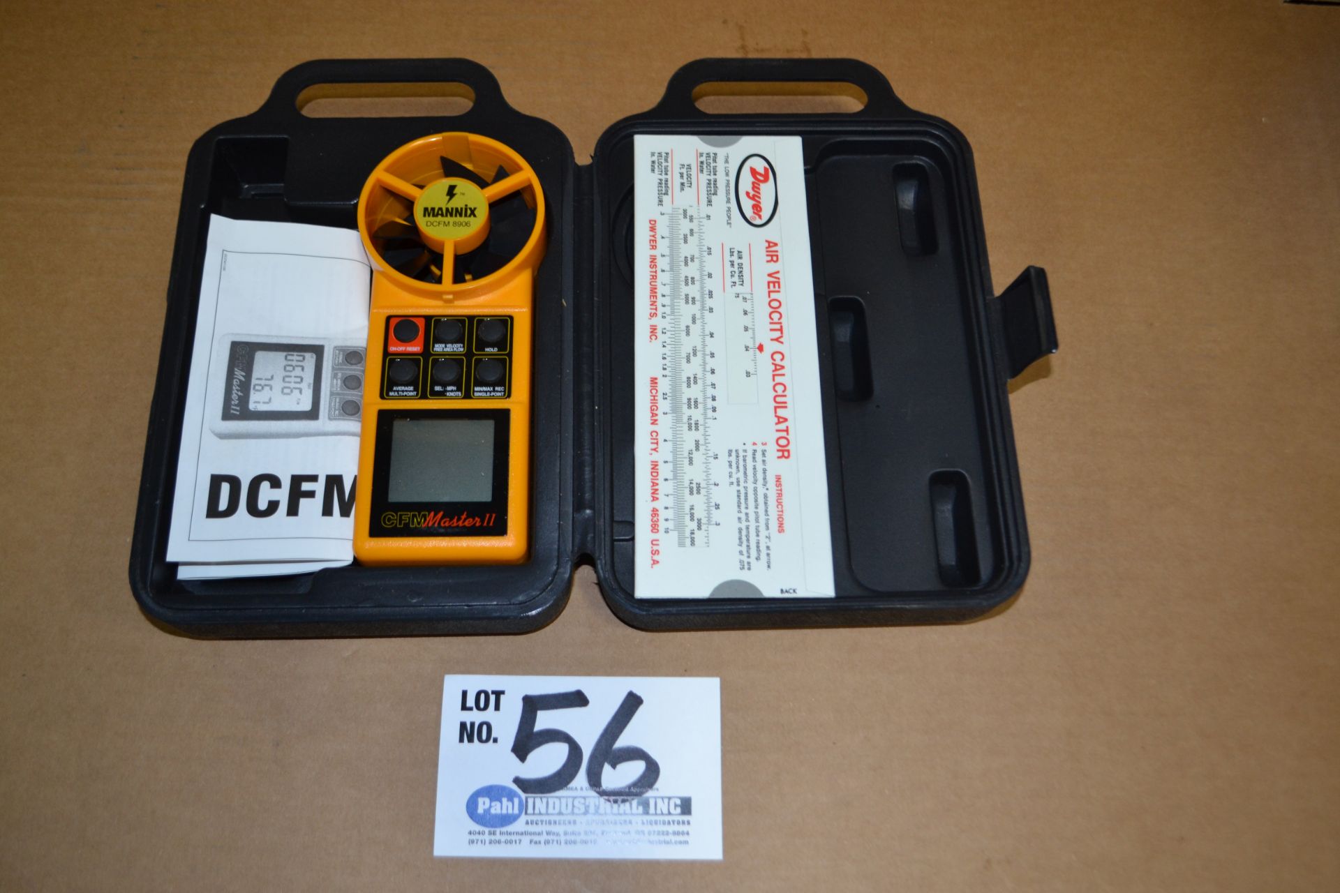 Mannix DCFM8906 Master II CFM Meter