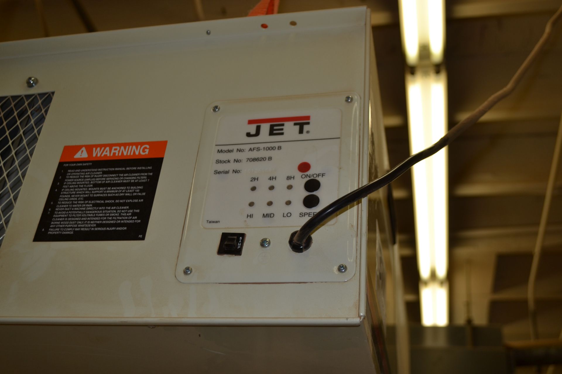 Jet AFS-1000 Air Filtration System - Image 2 of 2
