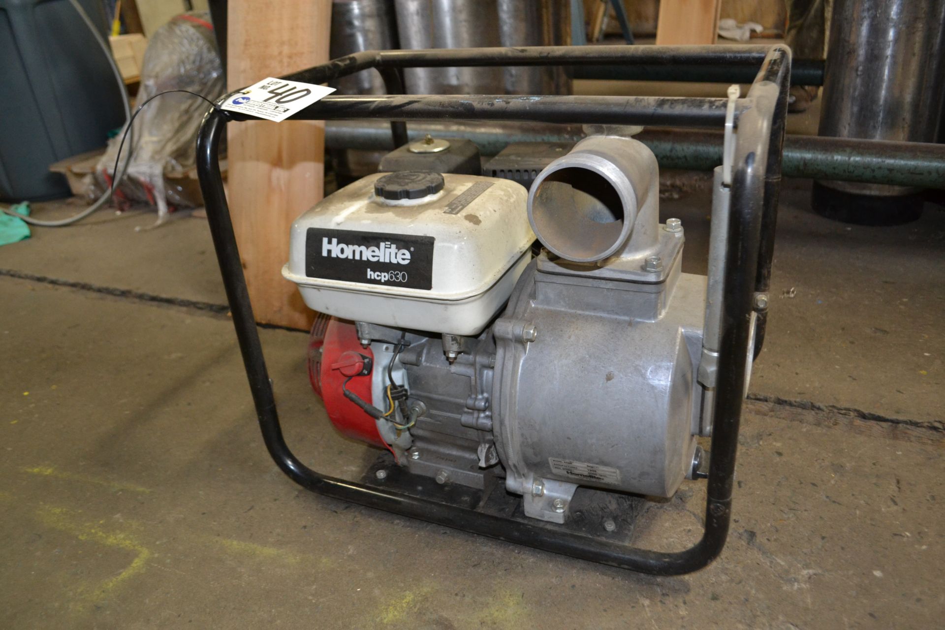 Homelite HCP630 Centrifugal Pump, p/w Honda GX150 5.5HP gas engine - Image 2 of 2