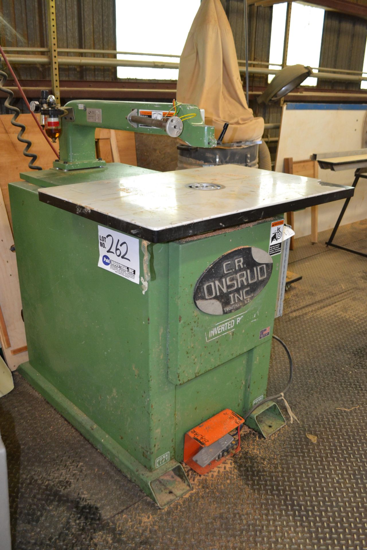 1997 CR Onsrud Inverted Router Model 3025
