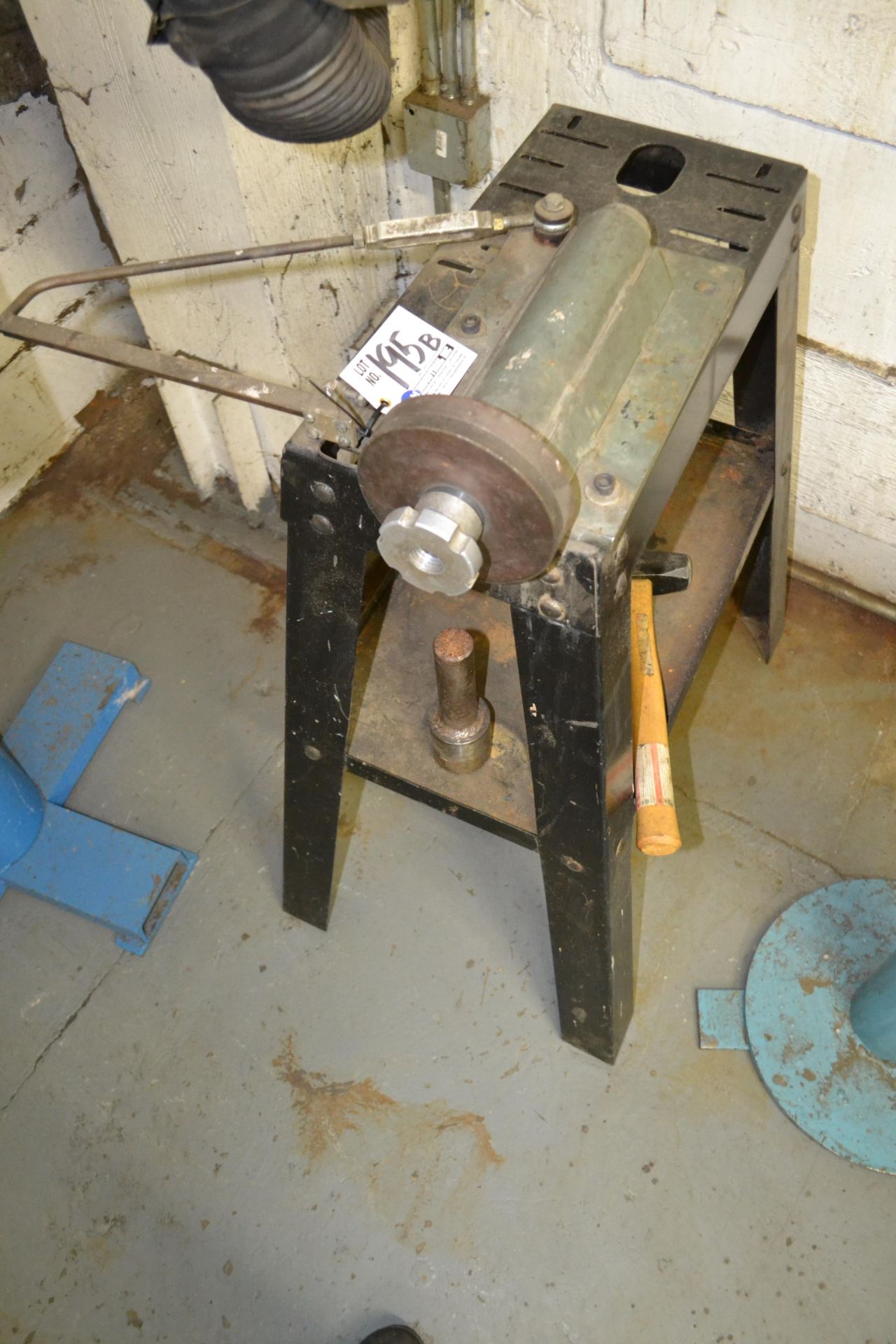 Circular Saw Blade Repair re-tip rig
