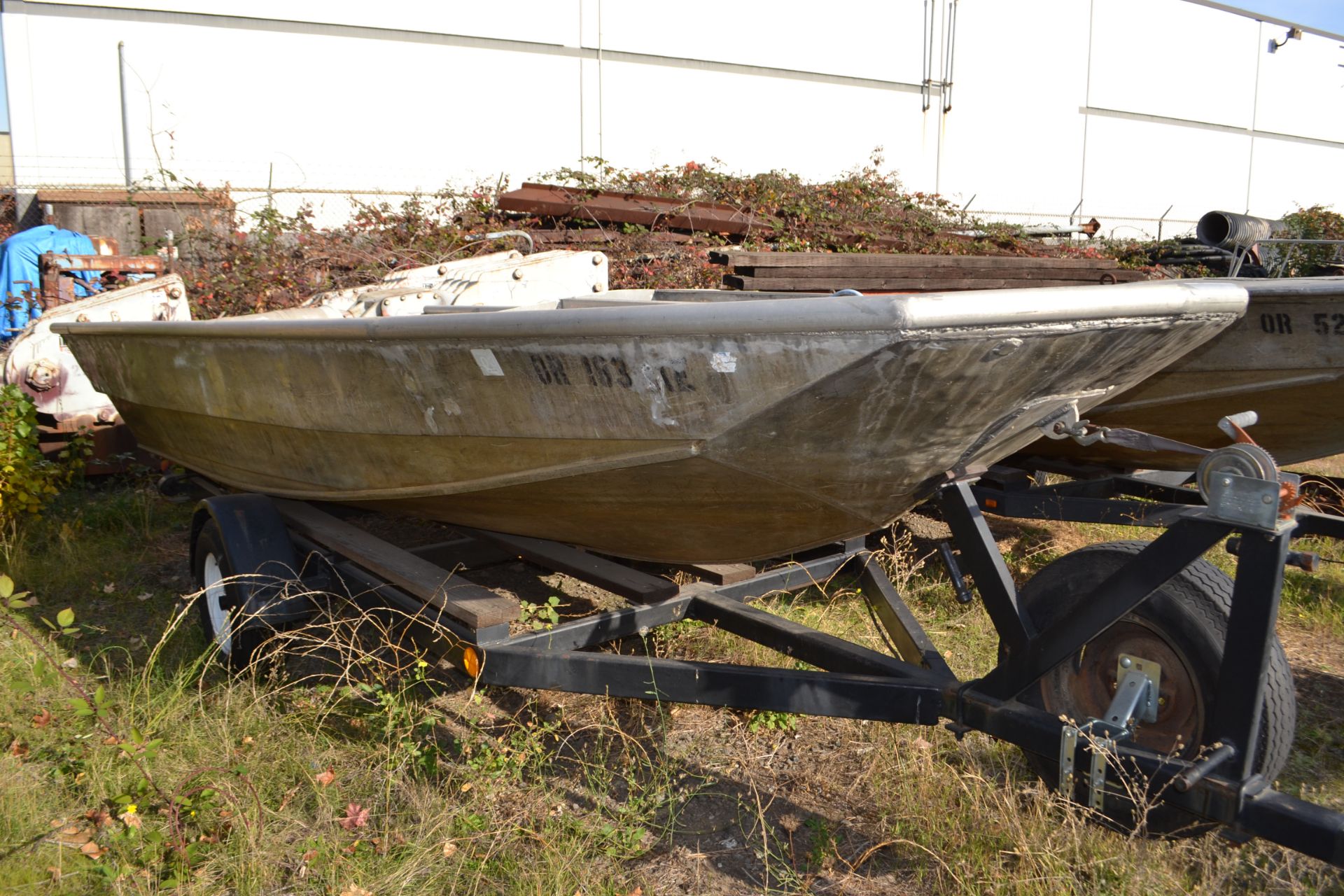 Gregor 18' Aluminum Boat with S/A Trailer - Image 3 of 4