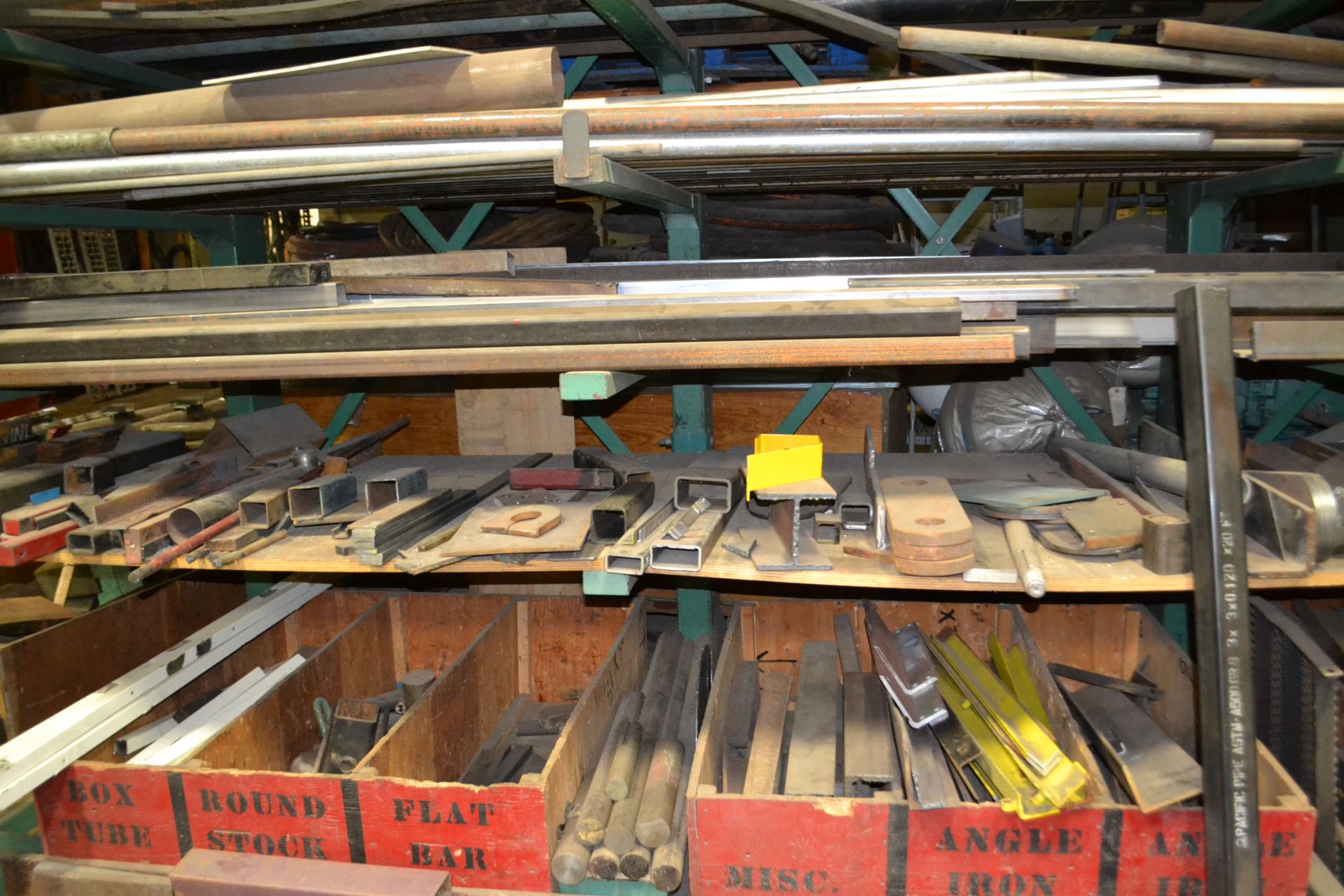 All Metal and Wood Contents on Section of Racking - Image 3 of 3