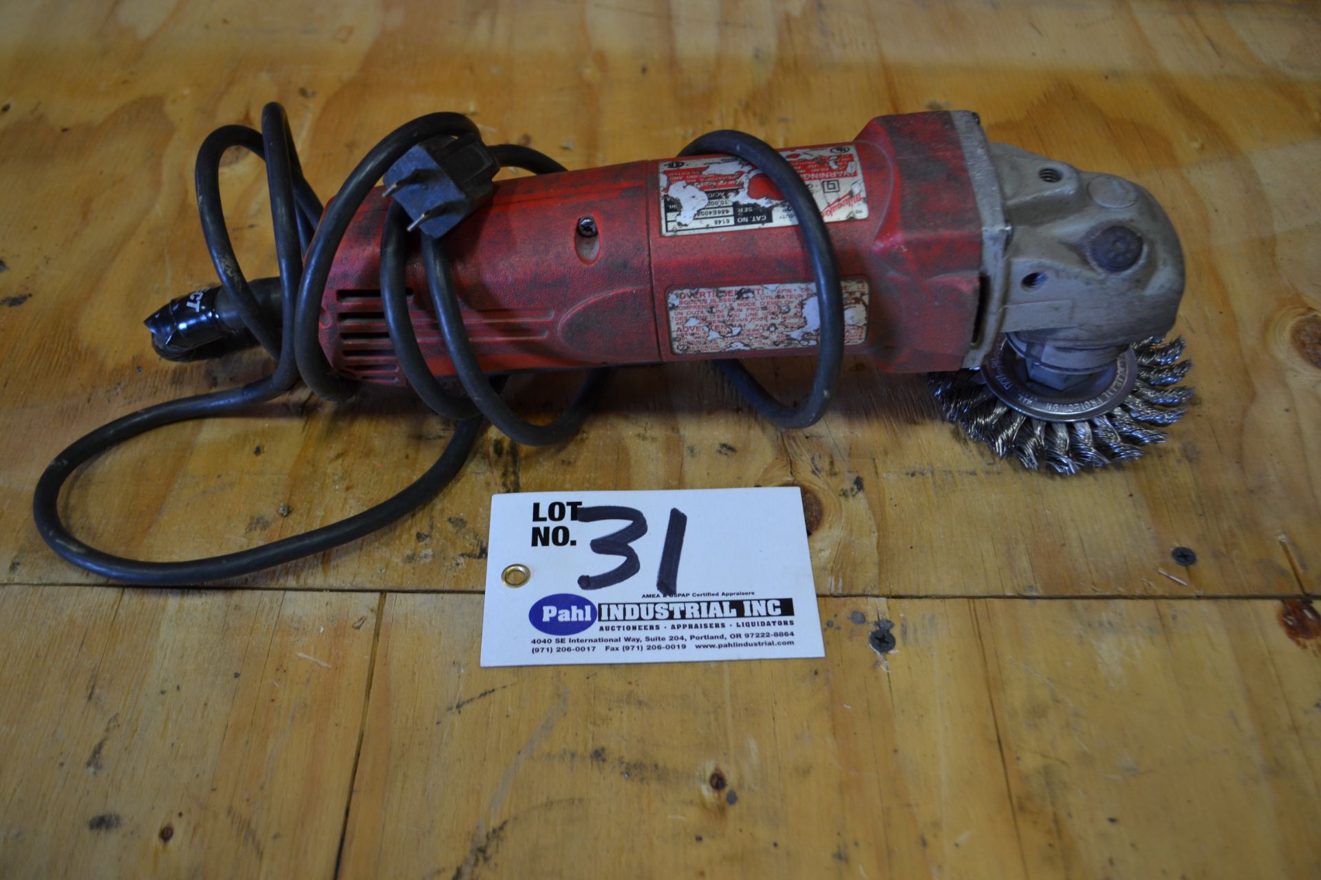 Milwaukee 4.5" Right Angle Grinder