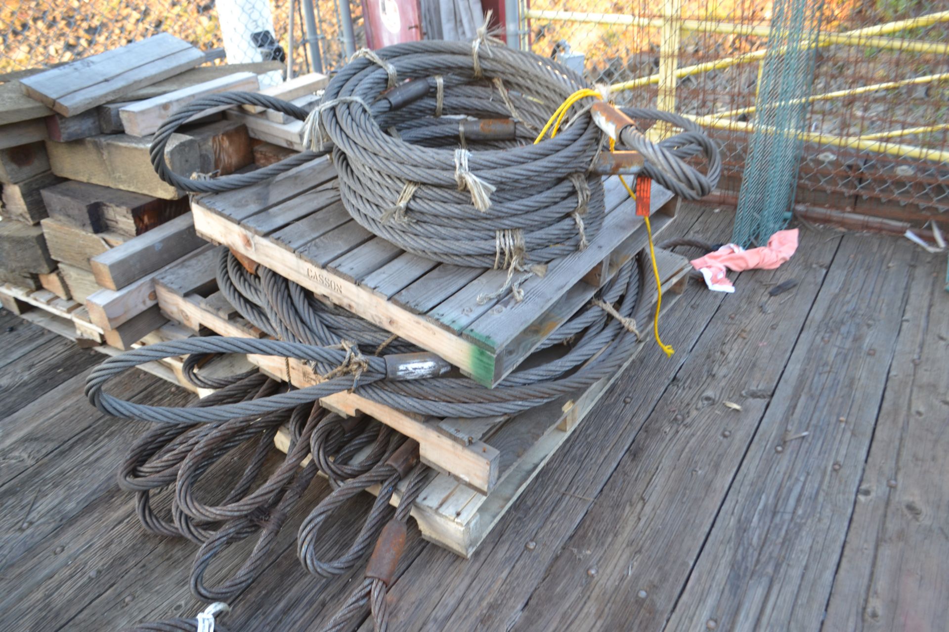 Assorted Heavy Duty Cable Slings 1" - Image 3 of 3