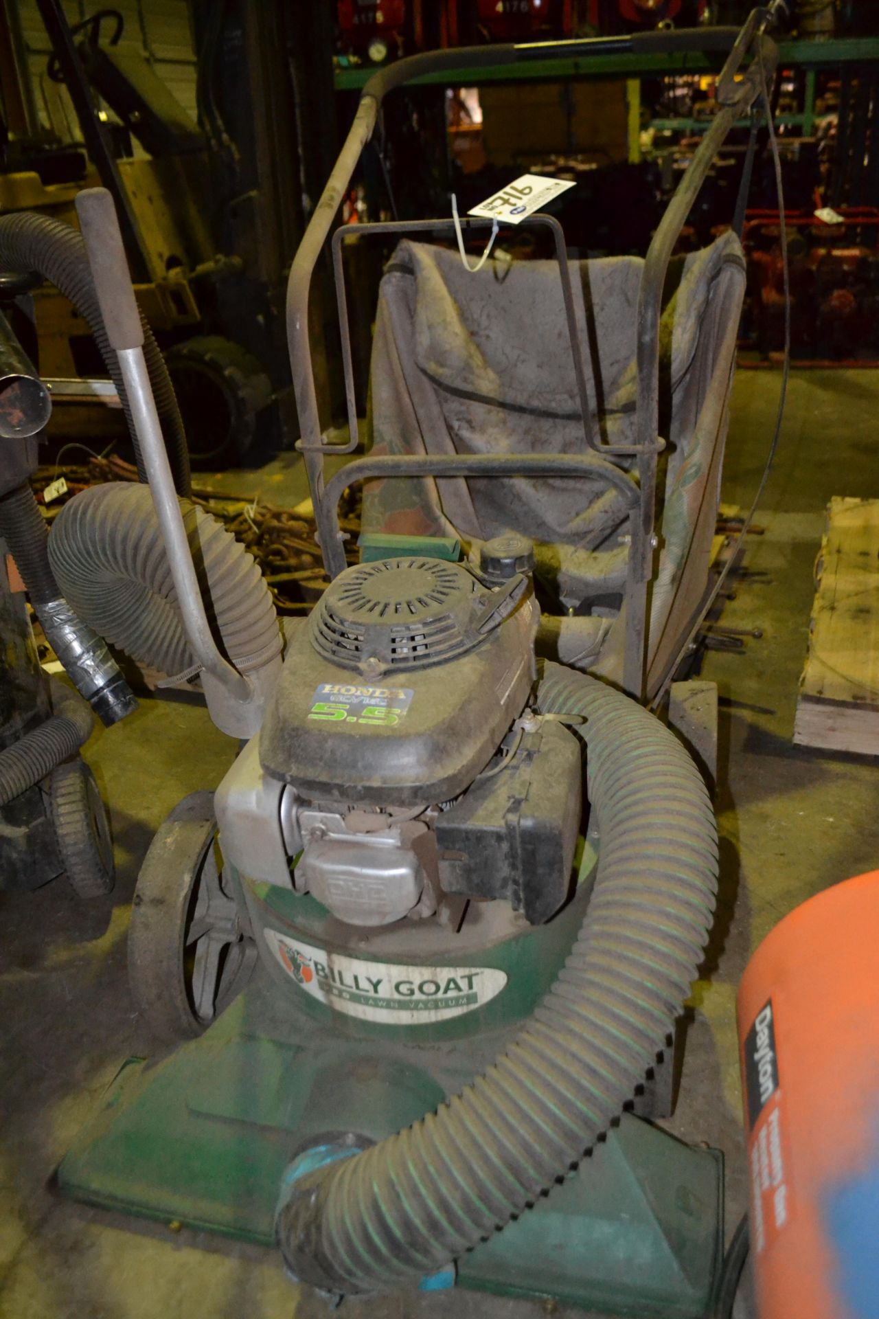 Billy Goat Pro Lawn Vacuum p/w Honda GCV160 5.5HP