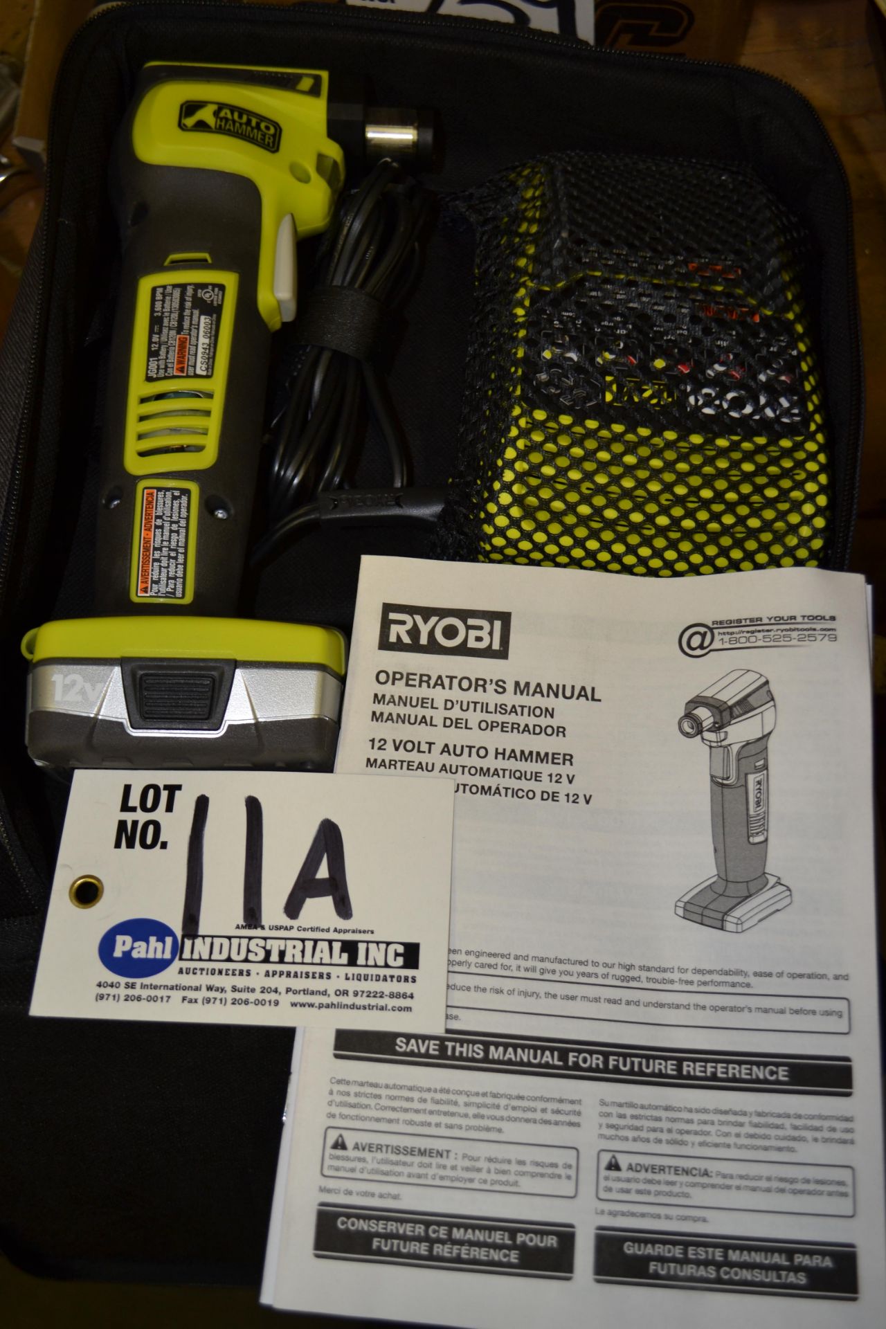 Ryobi JGC01 Cordless Auto Hammer