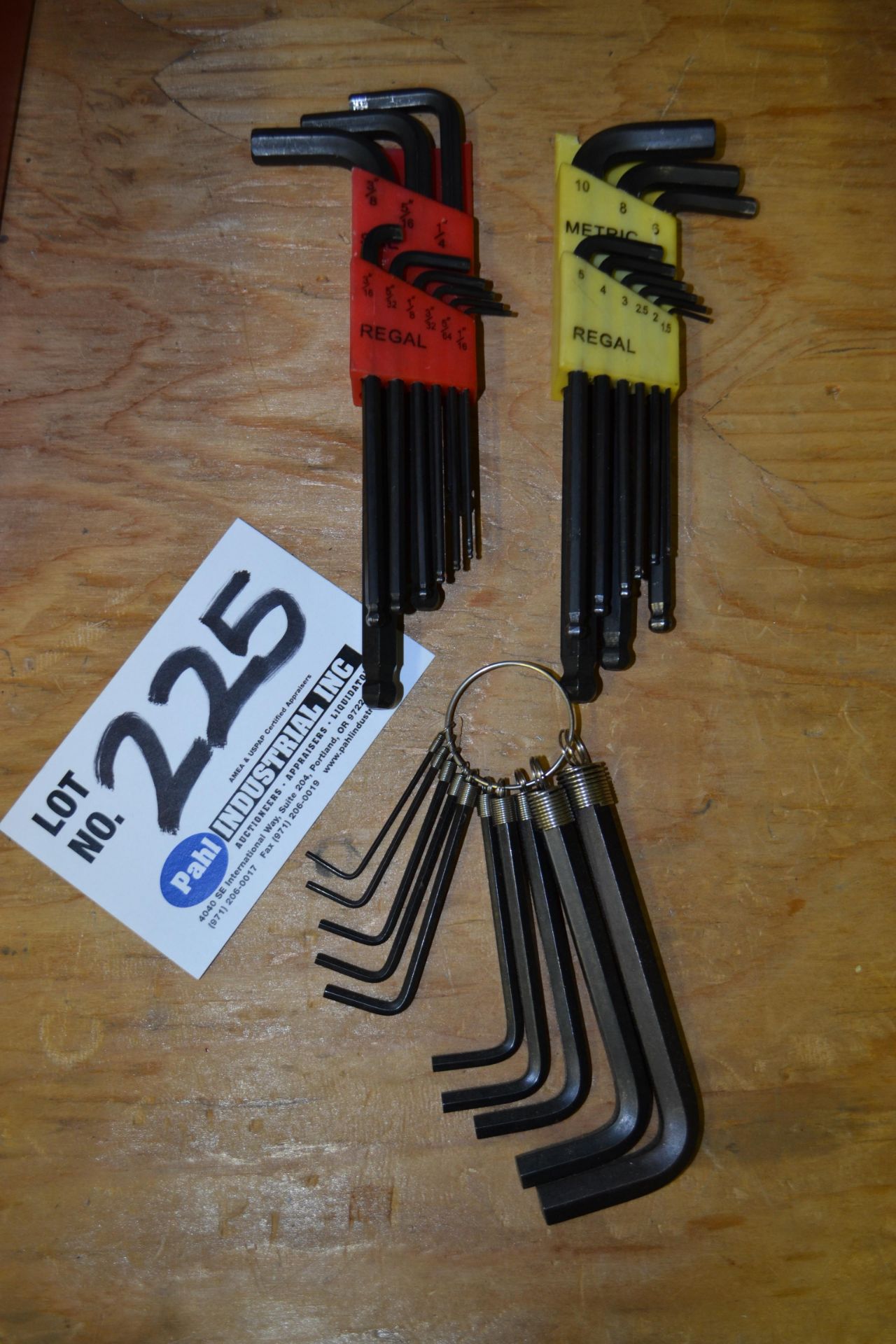 Regal Metric, Standard and Keychain Allen Wrench Sets