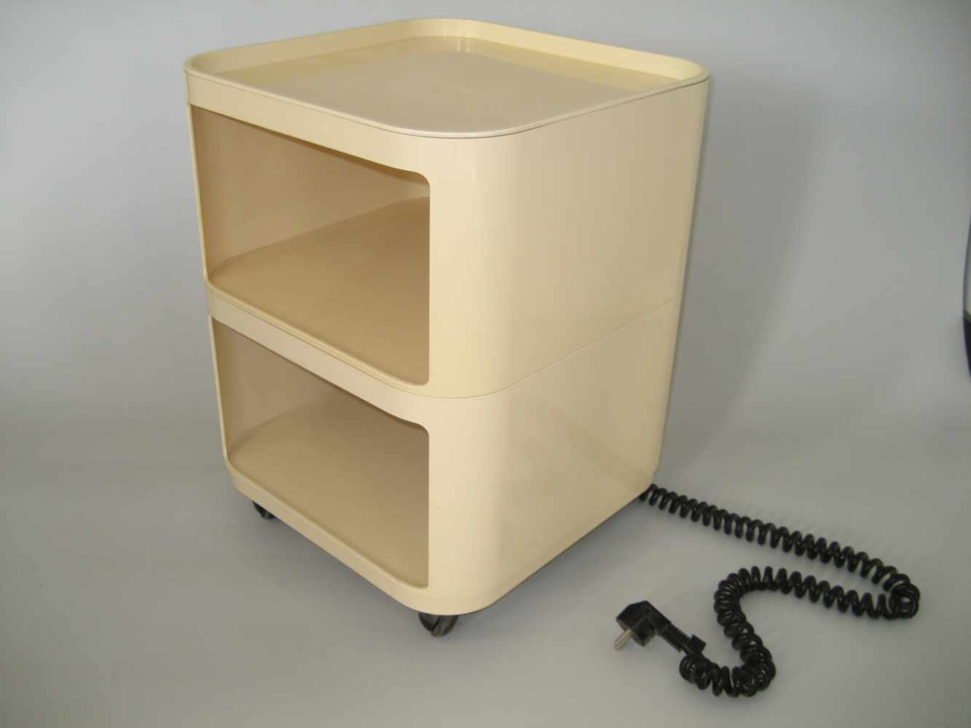 Rollcontainer, Designerin Anna Castelli, Hersteller: Kartell 4970, ca. 1970, mit