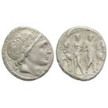 L. Memmius, Rome, 109-108 BC. AR Denarius