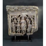 AMAZING GANDHARA SCHIST PANEL OF BUDDHA