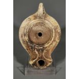 ROMAN TERRACOTTA OIL LAMP