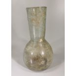 ROMAN TALL CLEAR GLASS JAR