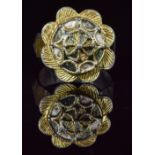 MEDIEVAL FRENCH SILVER GILT RING