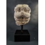 GANDHARA SCHIST HEAD OF A BEAST