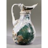 ROMAN GLASS JUG WITH SPOUT