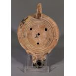 ROMAN TERRACOTTA OIL LAMP