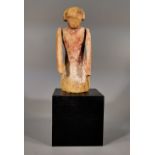 EGYPTIAN WOODEN BOAT FIGURE