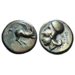 Akarnania, Leukas, c. 350-320 BC. AR Stater