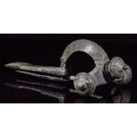 ROMAN LEGIONARY INSCRIBED CROSSBOW BROOCH