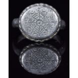 VIKING ASTROLOGICAL SILVER RING