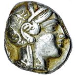 Greece (ancient) - Attica, Athens. AR Tetradrachm, 454-404 BC