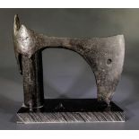 LARGE VIKING IRON BEARDED BATTLE AXE