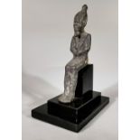 EGYPTIAN BRONZE FIGURE OF OSIRIS