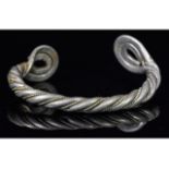 VIKING SILVER TWISTED BRACELET