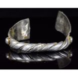 VIKING SILVER TWISTED BRACELET