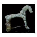 ROMAN HORSE BROOCH