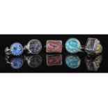 COLLECTION OF MIDDLE EASTERN TRIBAL INTAGLIO RINGS