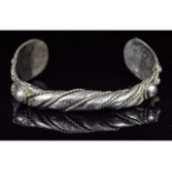 VIKING TWISTED SILVER BRACELET