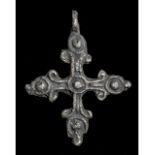 CRUSADERS PERIOD BRONZE CROSS PENDANT